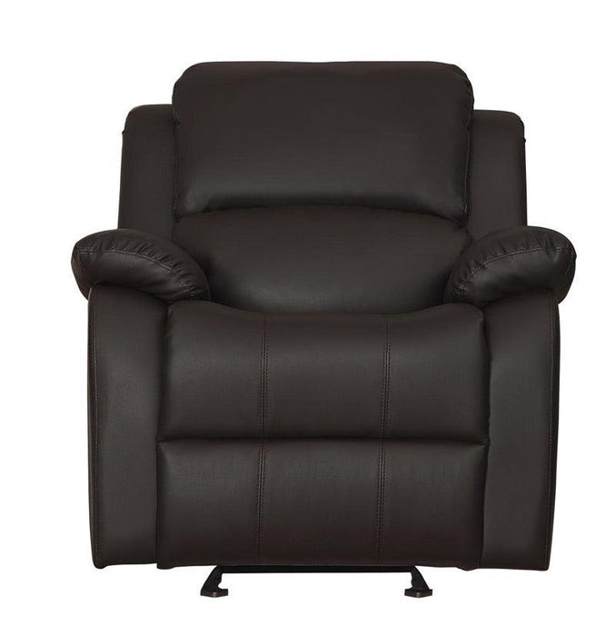 Clarkdale Dark Brown Glider Reclining Chair 9928Dbr-1 | Homelegance