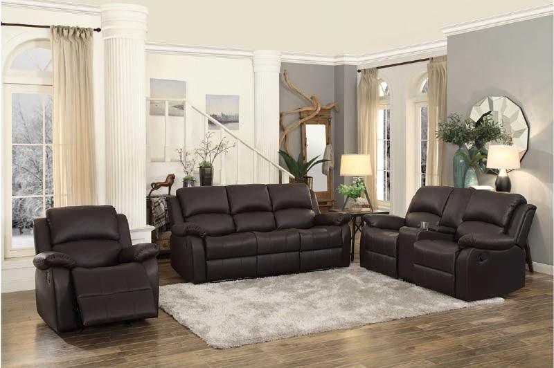Clarkdale Dark Brown 3 Piece Living Room Set 9928Dbr-3-2-1 | Homelegance