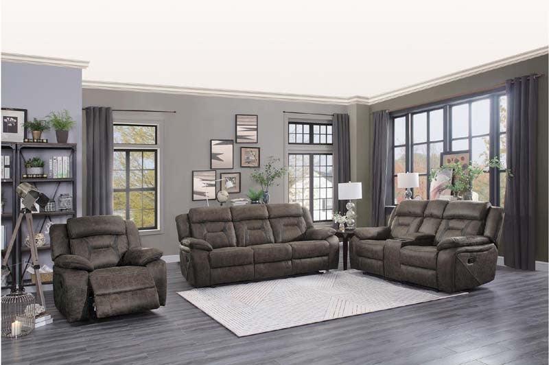 Madrona 3 Piece Double Reclining Living Room Set 9989Db-3-3Set | Homelegance