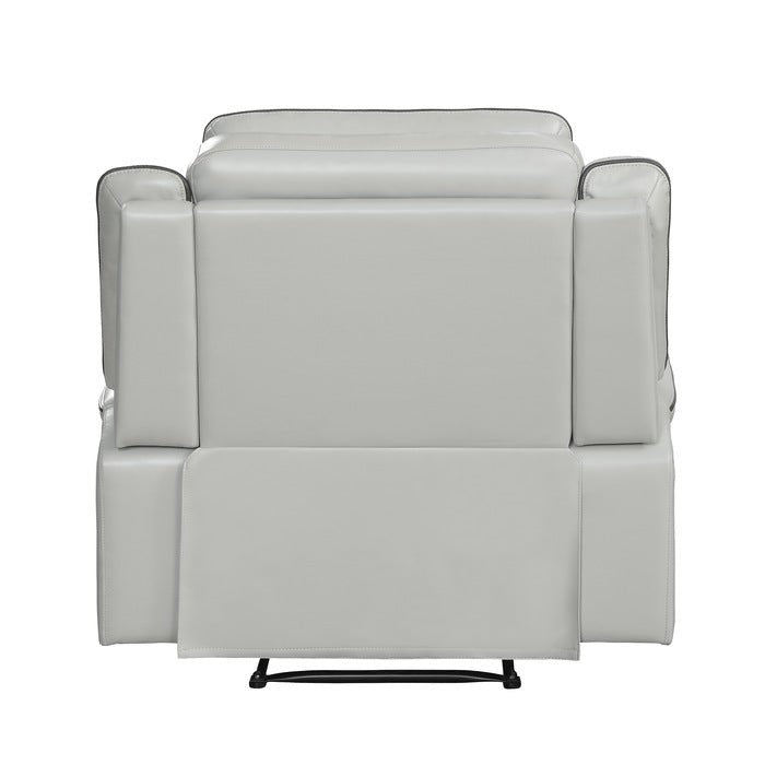 Darwan Lay Flat Reclining Chair In Light Grey 9999Gy-1 | Homelegance