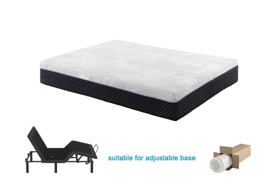 Avior 14 Inch Latex Microcoil Hybrid Mattress - Mt-Mc14 | Homelegance