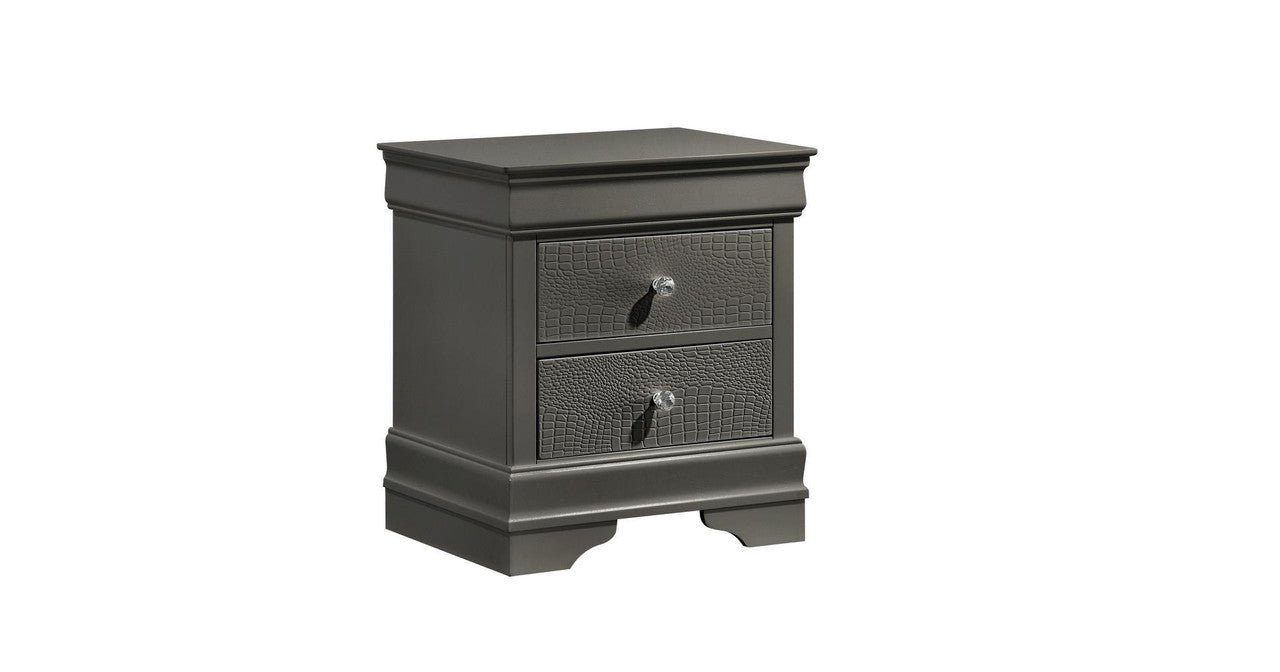 Blaze Bedroom Set Collection In Gray