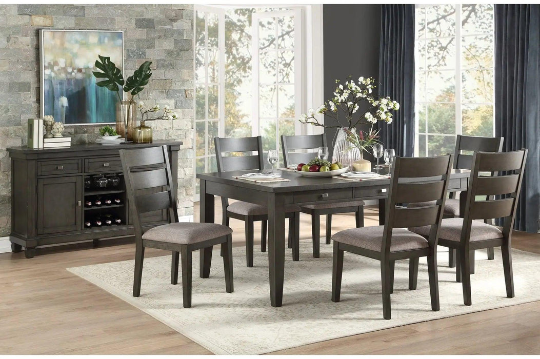 Baresford 7-Piece Rectangular Dining Room Set | Homelegance