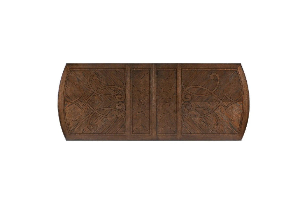 Bergen Dining Room Set In Dark Oak | Homelegance