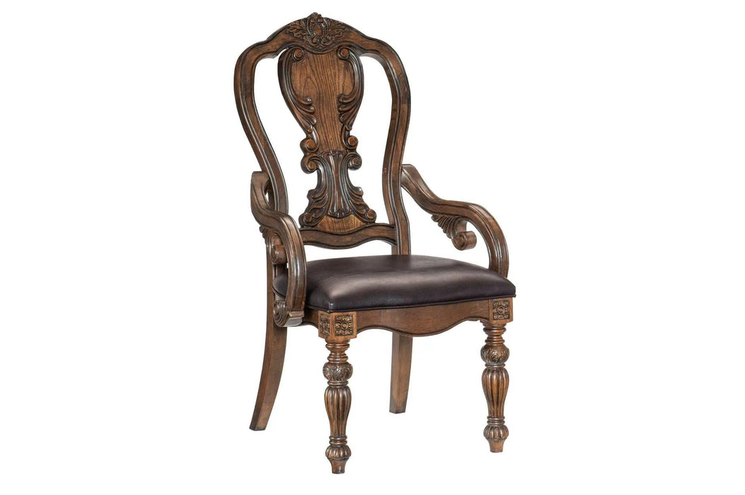 Bergen Dining Room Set In Dark Oak | Homelegance