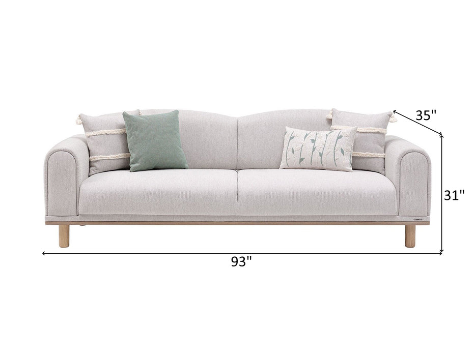 Boheems 93" Wide Extendable Sofa