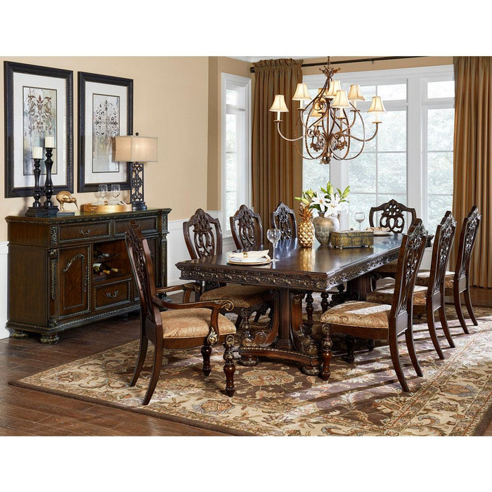 Catalonia Server In Dark Cherry | Homelegance