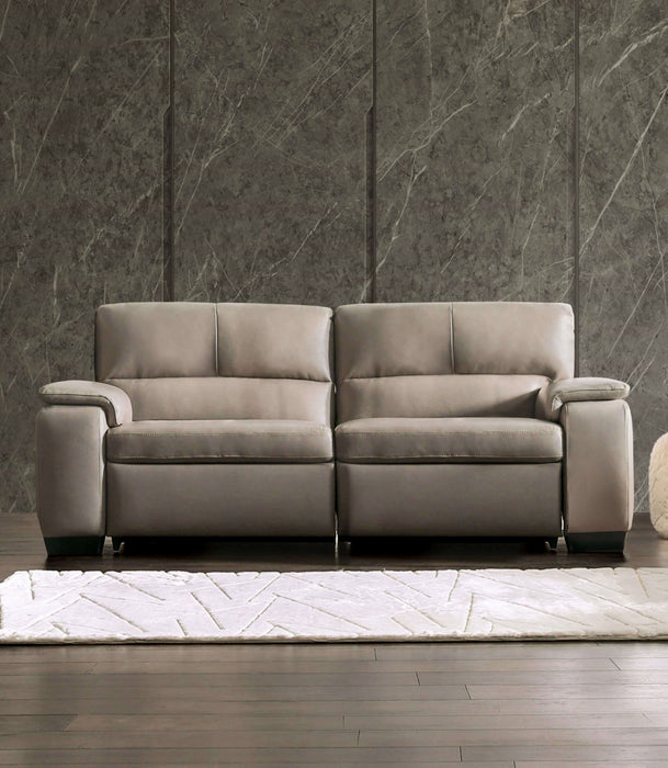 Balderico Taupe Power Reclining Sofa