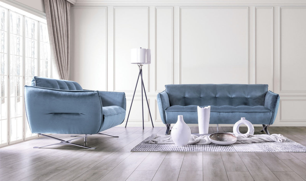 Civellutino Light Blue Sofa
