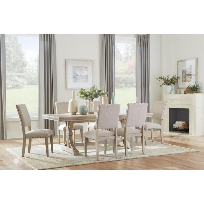 Fallon 7-Piece Rectangular Dining Room Set | Homelegance
