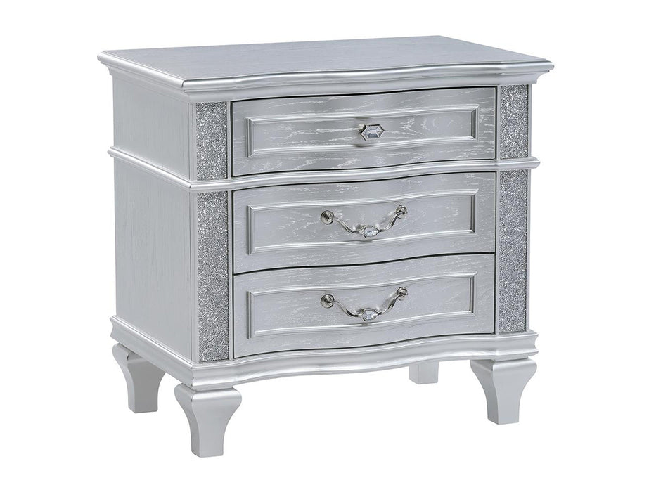 Mystic 3 Drawer Nightstand