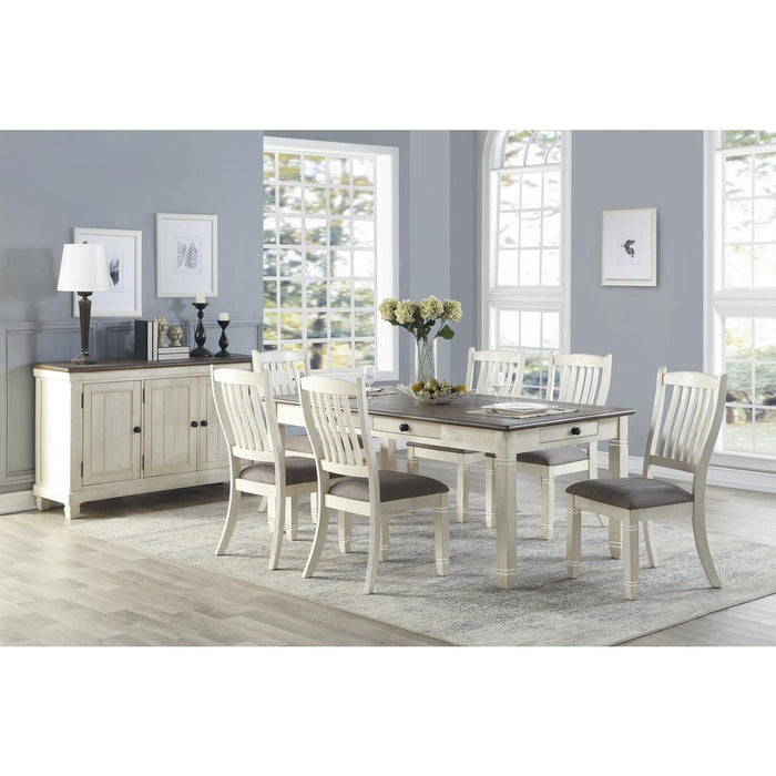 Granby 7-Piece Rectangular Dining Room Set | Homelegance