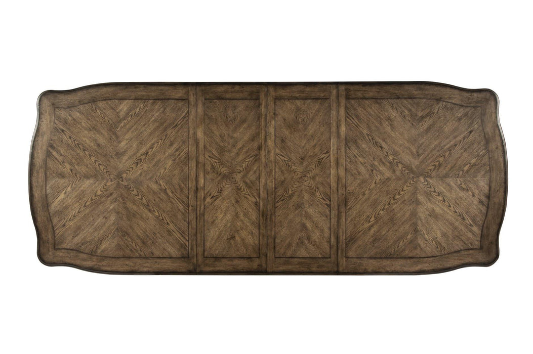 Heath Court Dining Table In Brown Oak Traditional | Homelegance