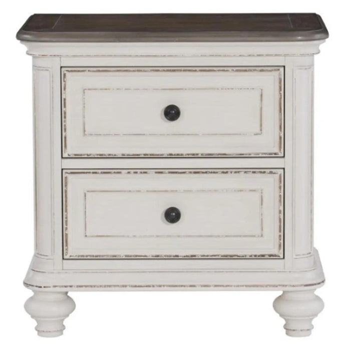Baylesford Nightstand In Two Tone 1624W-4 | Homelegance