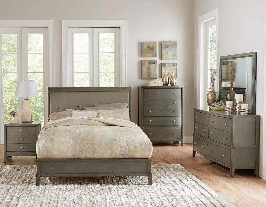 Cotterill 5 Drawer Chest In Gray 1730Gy-9 | Homelegance