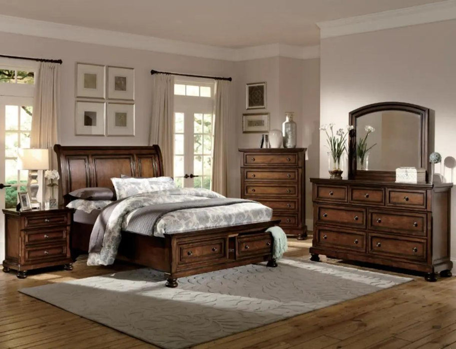 Cumberland Nightstand In Brown Cherry 2159-4 | Homelegance