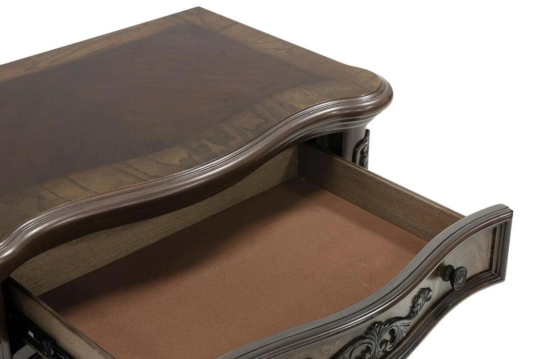 Deryn Park 3 Drawer Nightstand In Cherry 2243-4 | Homelegance