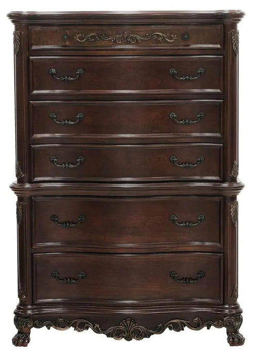 Deryn Park 6 Drawer Chest In Cherry 2243-9 | Homelegance