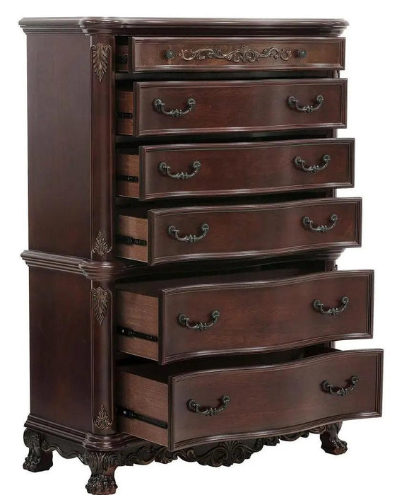 Deryn Park 6 Drawer Chest In Cherry 2243-9 | Homelegance