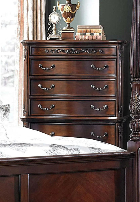 Deryn Park 6 Drawer Chest In Cherry 2243-9 | Homelegance