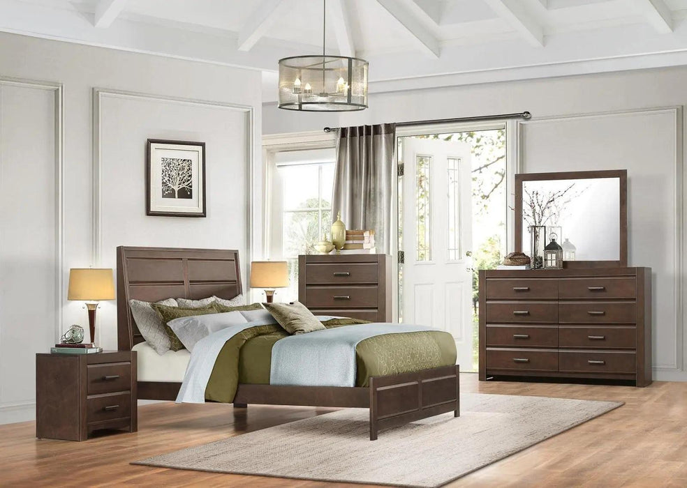 Erwan 5 Drawer Chest In Dark Walnut 1961-9 | Homelegance