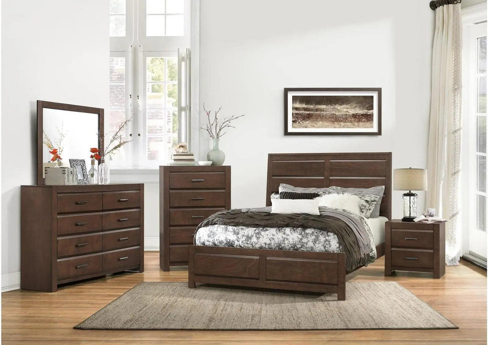 Erwan 5 Drawer Chest In Dark Walnut 1961-9 | Homelegance