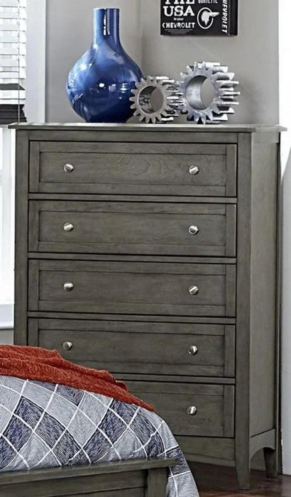Garcia 5 Drawer Chest In Gray 2046-9 | Homelegance