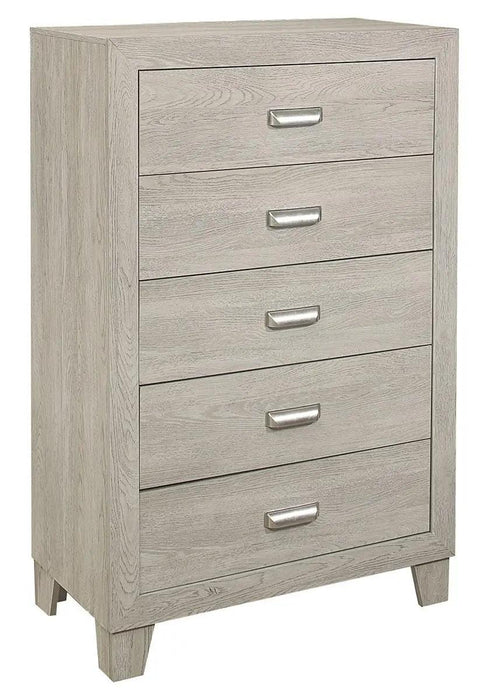 Quinby 5 Drawer Chest In Light Brown 1525-9 | Homelegance