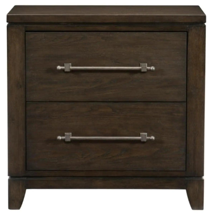 Griggs Nightstand In Dark Brown 1669-4 | Homelegance