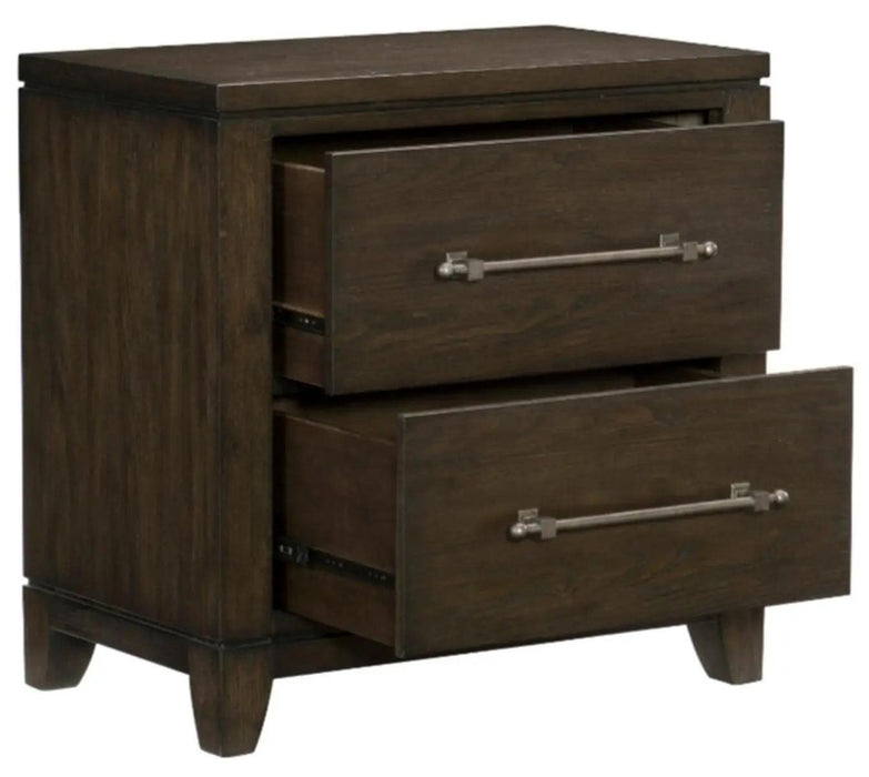 Griggs Nightstand In Dark Brown 1669-4 | Homelegance