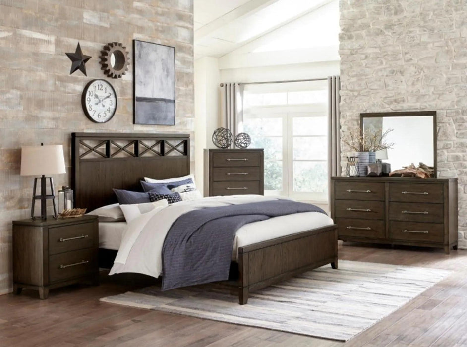 Griggs Nightstand In Dark Brown 1669-4 | Homelegance