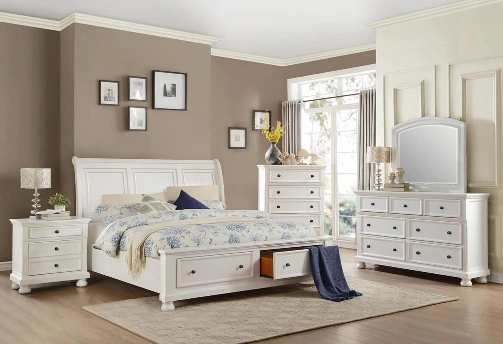 Laurelin 5 Drawer Chest In White 1714W-9 | Homelegance
