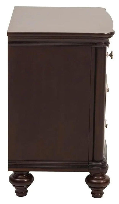 Marston 3 Drawer Nightstand In Dark Cherry 2615Dc-4 | Homelegance
