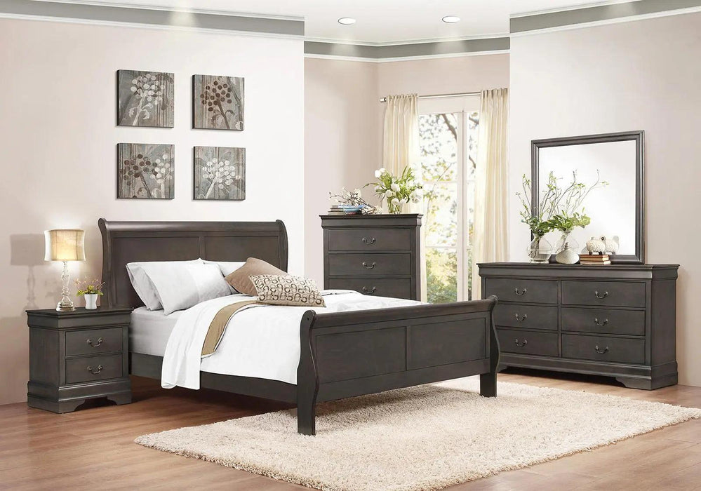 Mayville 5 Drawer Chest In Gray 2147Sg-9 | Homelegance