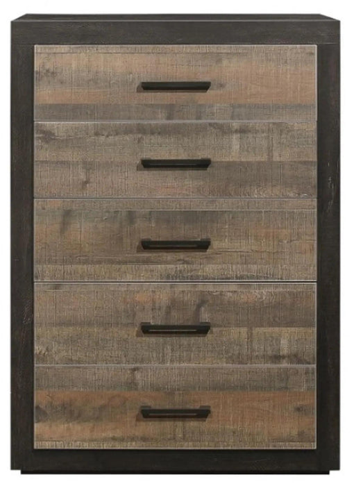 Miter Chest In Rustin Mahogany & Dark Ebony 1762-9 | Homelegance