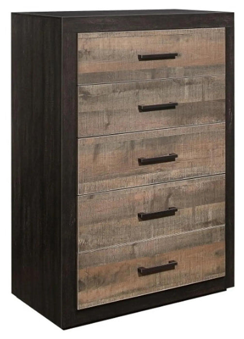 Miter Chest In Rustin Mahogany & Dark Ebony 1762-9 | Homelegance