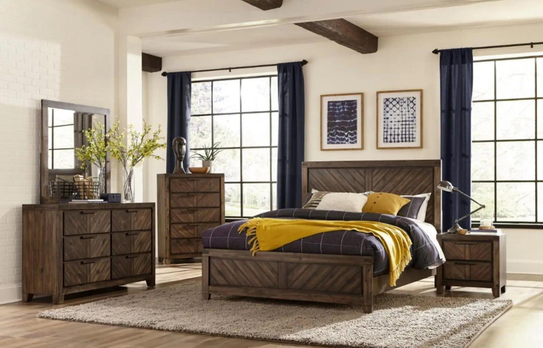 Parnell Chest In Rustic Cherry 1648-9 | Homelegance