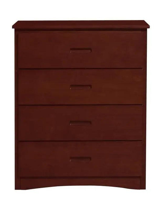 Rowe 4 Drawer Chest In Dark Cherry B2013Dc-9 | Homelegance