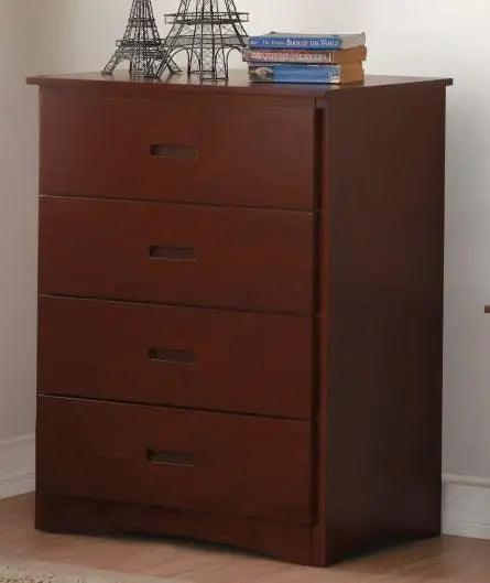 Rowe 4 Drawer Chest In Dark Cherry B2013Dc-9 | Homelegance