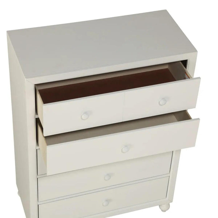Wellsummer 5 Drawer Chest In Gray 1803Gy-9 | Homelegance