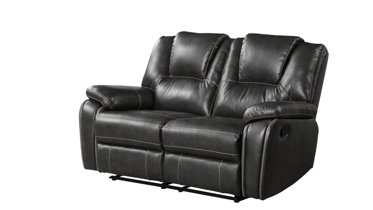 Hong Kong Faux Leather Power Reclining Loveseat
