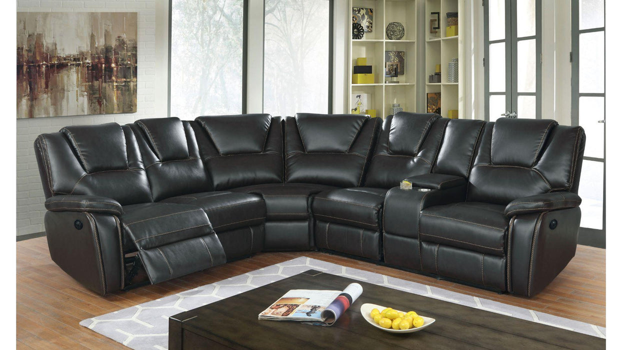 Hong Kong Faux Leather Power Reclining Sectional