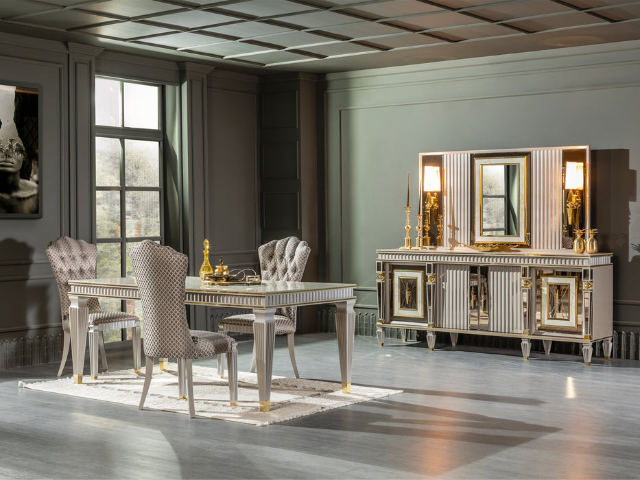 Istanbul 6 Person Dining Room Set