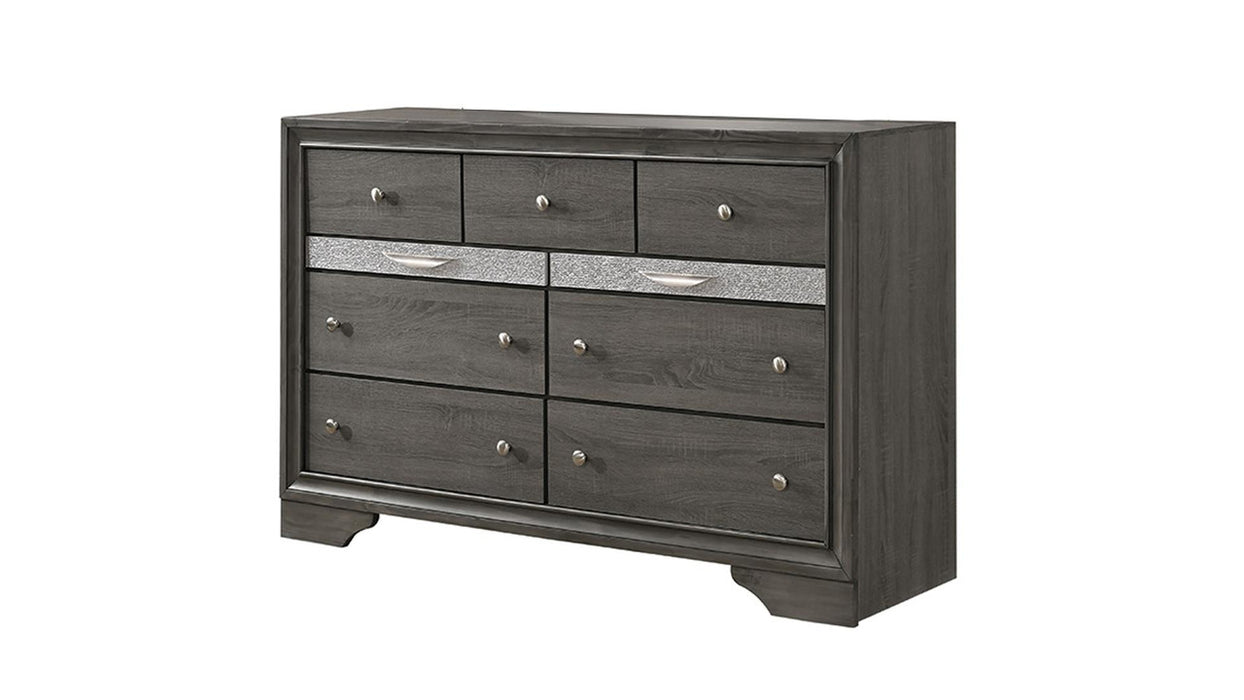 Matrix 7-Drawer Wood Veneer Dresser