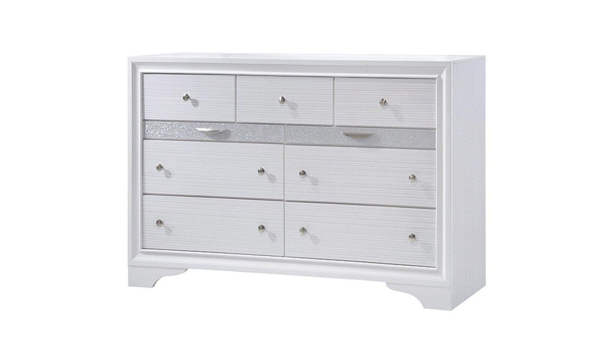 Matrix 7-Drawer Wood Veneer Dresser