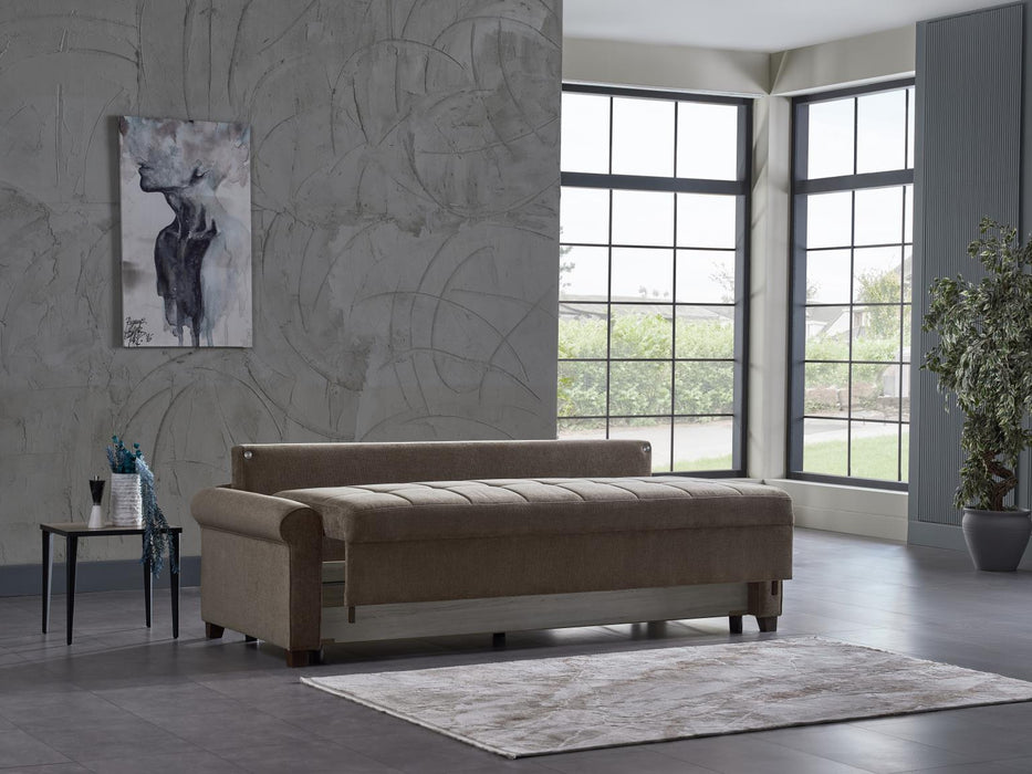 Mocca Koopsi Brown Sleeper Sofa