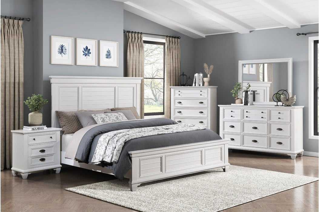 Mackinac 4-Piece Bedroom Set In White | Homelegance