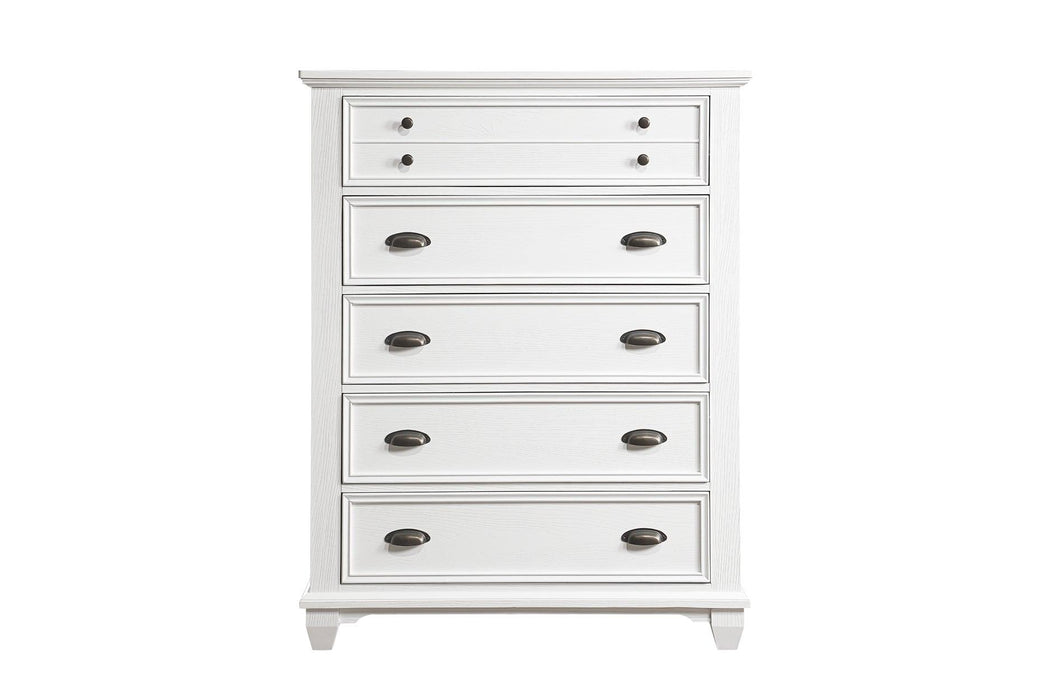 Mackinac 4-Piece Bedroom Set In White | Homelegance