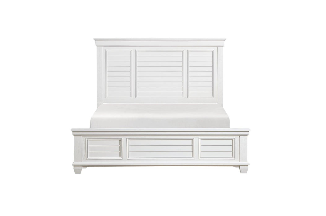 Mackinac 5-Piece Bedroom Set In White | Homelegance