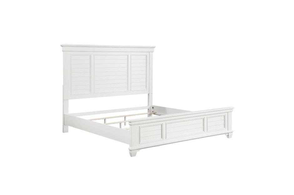 Mackinac 5-Piece Bedroom Set In White | Homelegance